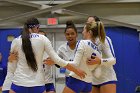 VB vs RIC  Wheaton Women's Volleyball vs Rhode Island College. - Photo by Keith Nordstrom : Wheaton, Volleyball, VB